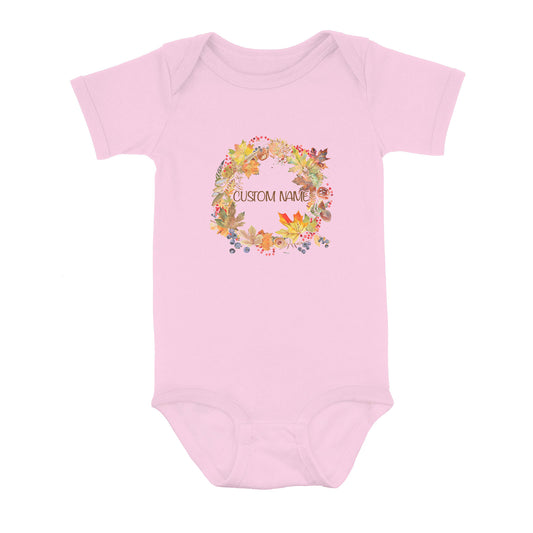 Custom Fall Fishing Infant Fishing Shirts, Fall Fishing Baby Onesie Thanksgiving Newborn IPHW7141