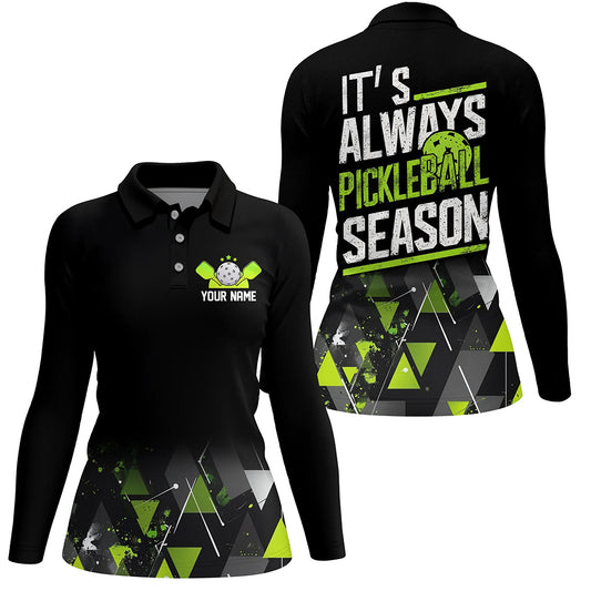 "It'S Always Pickleball Season" Women'S Pickleball Outfits Custom Pickleball Uniform | Green IPHW6915