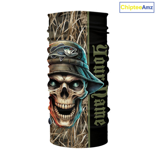 Fish Reaper Camo Customize Name 3D All Over Printed Fishing Shirts, Personalized Gifts NQS212