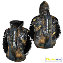 Load image into Gallery viewer, Best Elk Hunting Camouflage Shirts for Elk Hunters, Personalized Hunting Shirts, Hunting Gifts NHT100