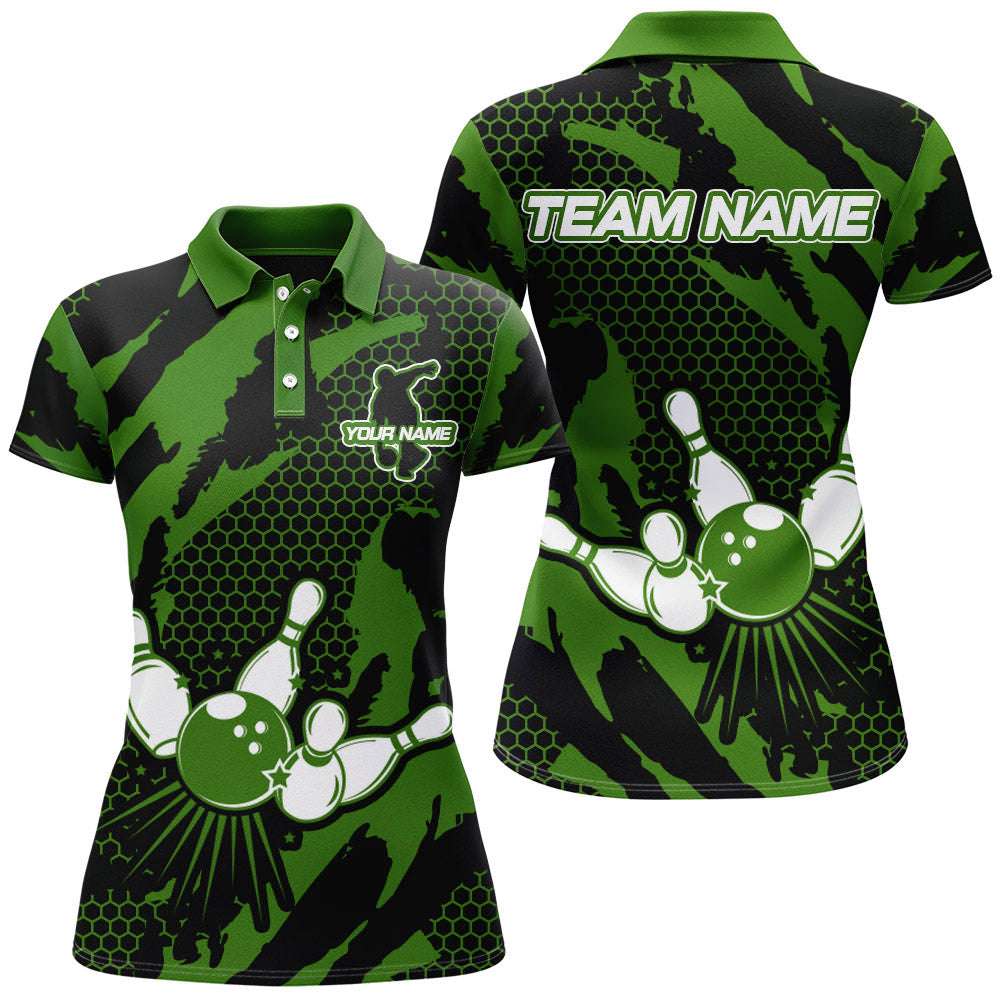 Bowling Jerseys For Women Custom Bowling Polo Shirt Team League Bowling Shirts BDT326