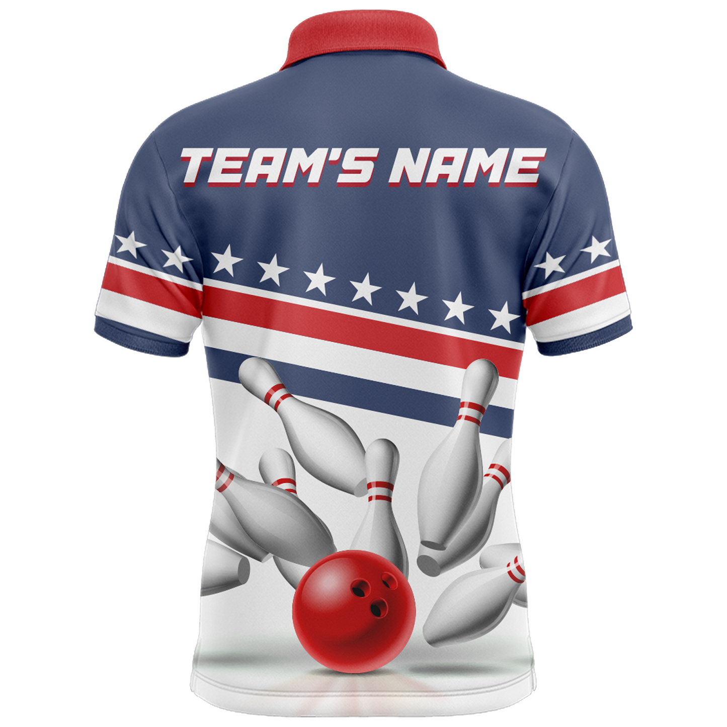 I'm Going On Strike Bowling Shirt For Men Custom American Bowling Jersey Team Bowling Polo Shirt BDT321