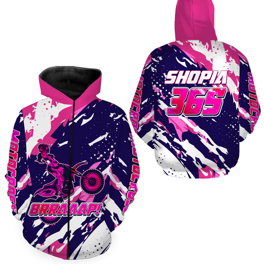 Motocross Hoodie Jersey For Biker Men Women Dirt Bike Motorcycle Racing Hoodie MH114
