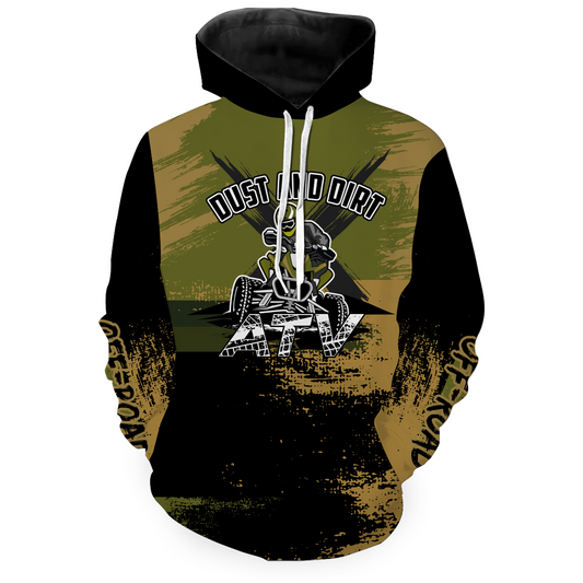 Custom ATV Motocross Hoodie for Men Women Quad Bike Shirt ATV Racing Hoodie MHATV06