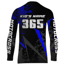Load image into Gallery viewer, Motocross Racing Jersey Men Women Kid Upf30+ Dirt Bike Shirt Youth Adult Off-Road Navy Blue XM275