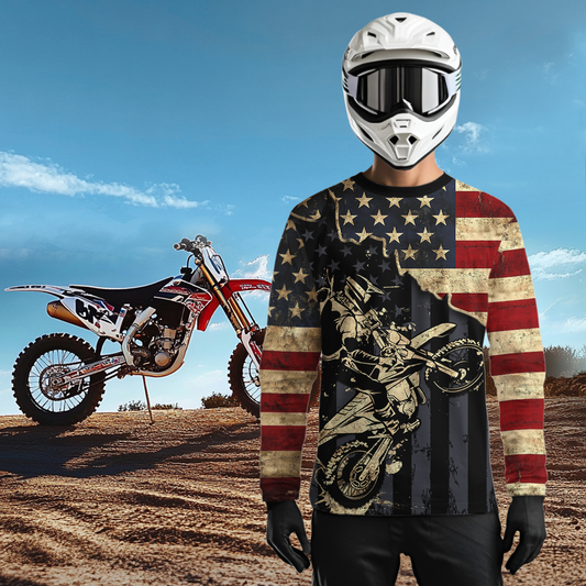 Adult & Kid Custom Motocross Jersey Dirt Bike Shirt Motorcycle Jersey Team Shirt MX Jersey| CTP104