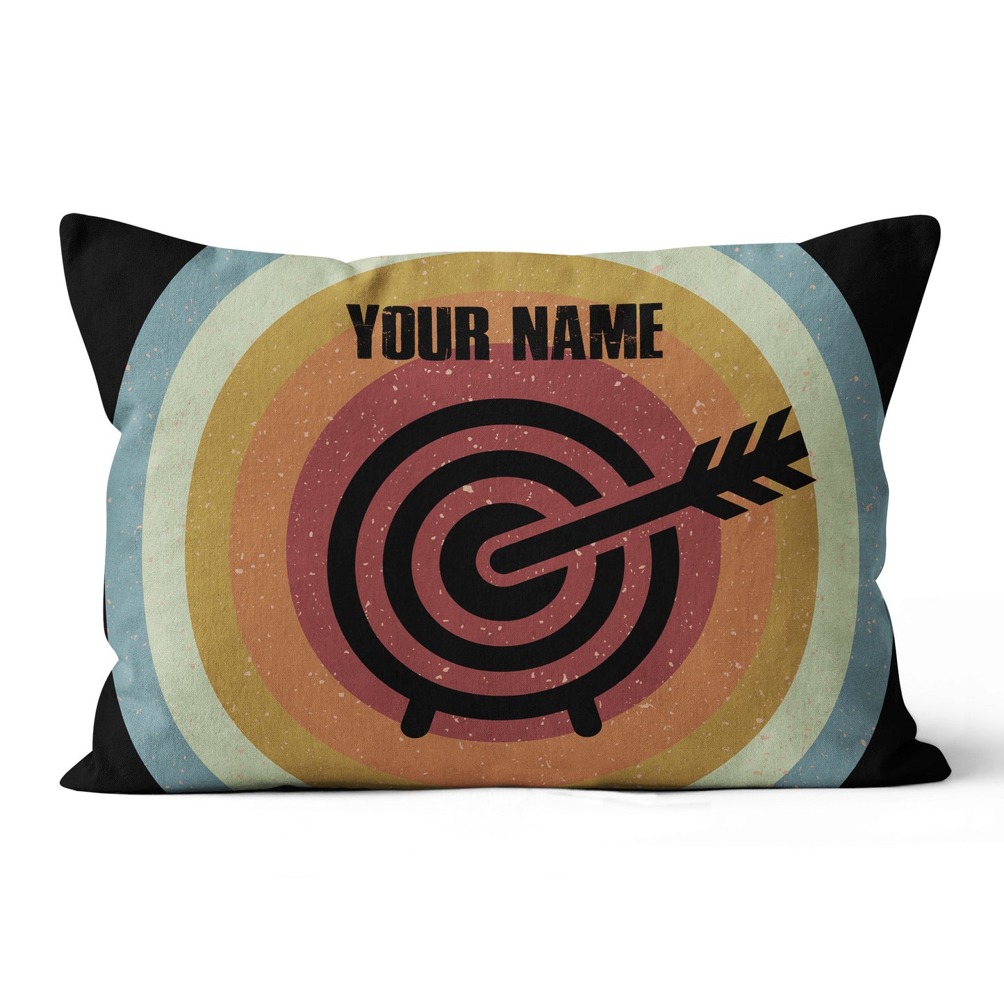 Personalized 3D Target Archery Pillow Custom Throw Pillow Archery Gifts VHM0866