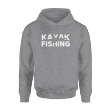 Load image into Gallery viewer, Kayak fishing Hoodie kayak Angler Bass Fishing gift - FSD1177