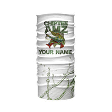 Load image into Gallery viewer, Musky Muskellunge fishing custom name with funny Muskie ChipteeAmz's art sun protection fishing shirts AT042
