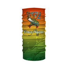 Load image into Gallery viewer, Muskellunge fishing art custom name Musky (Muskie) ChipteeAmz's art sun protection fishing shirts AT043