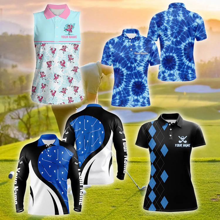 royal blue golf shirt 