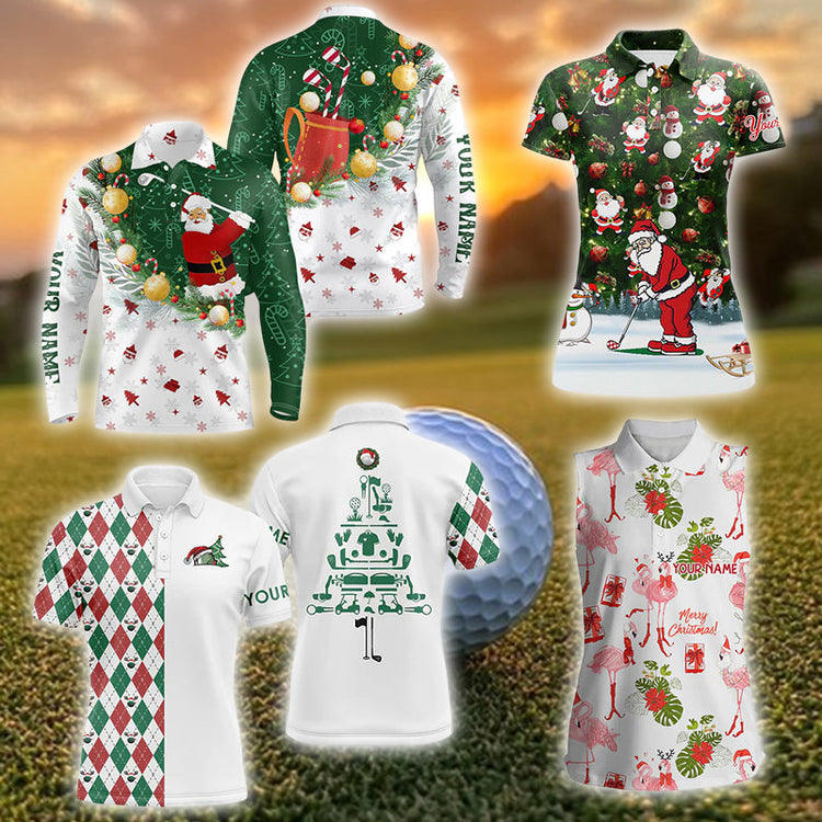 Christmas Golf Shirt