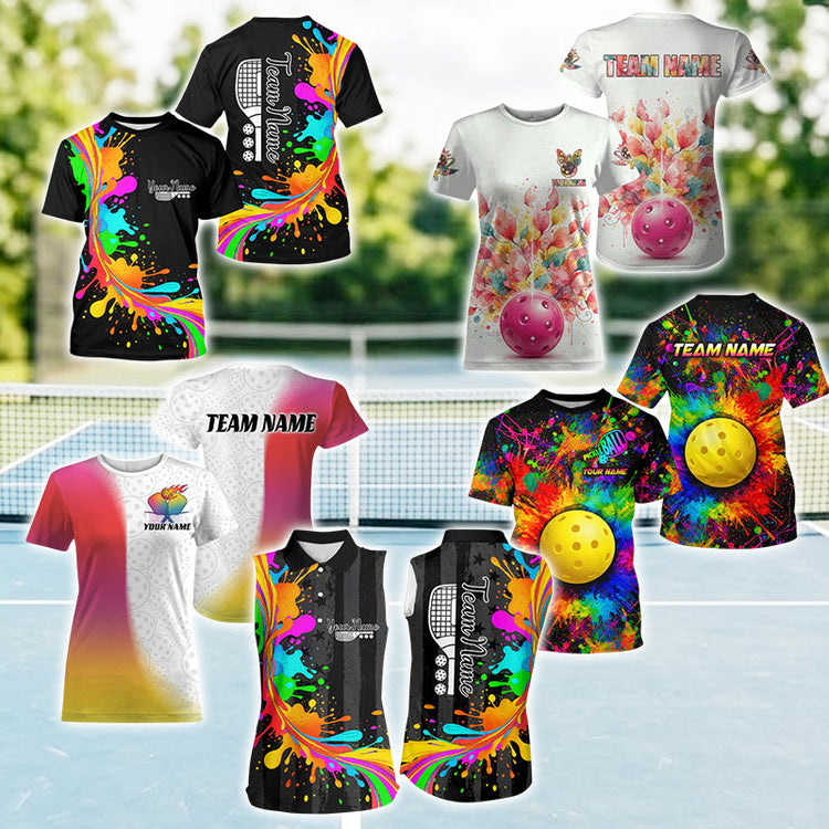 Colorful Pickleball Shirts