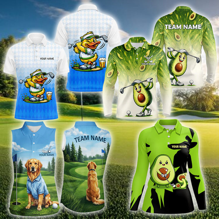 funny golf shirts