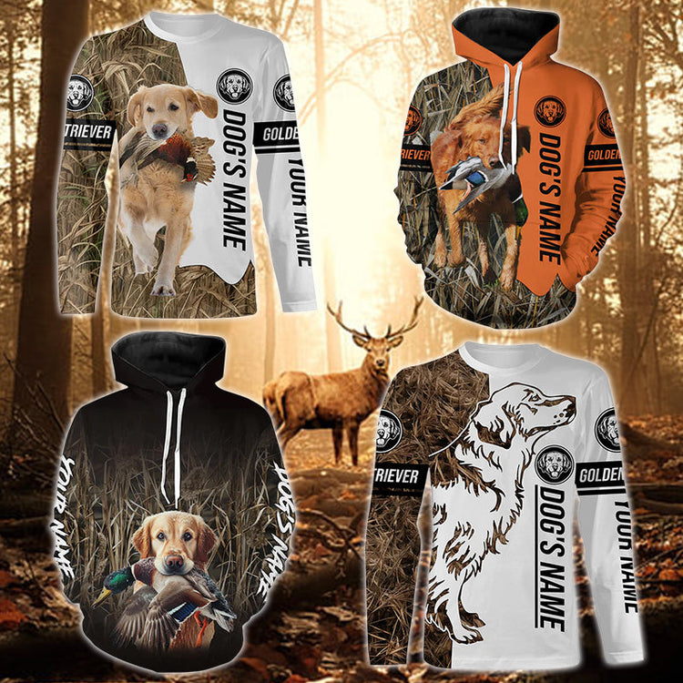 golden retriever tee shirts