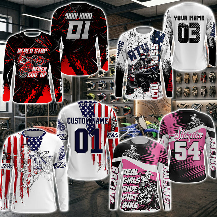 Long Sleeve Motocross Shirts