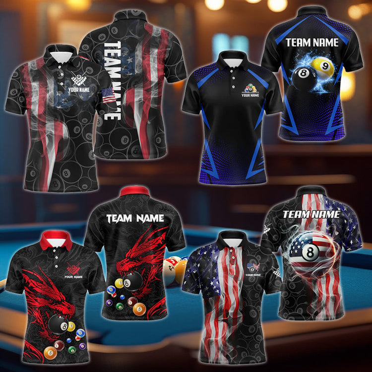 Personalized Billiard Shirts