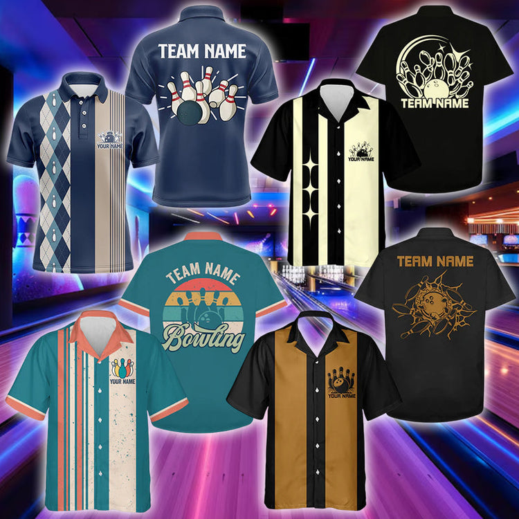 retro bowling shirts