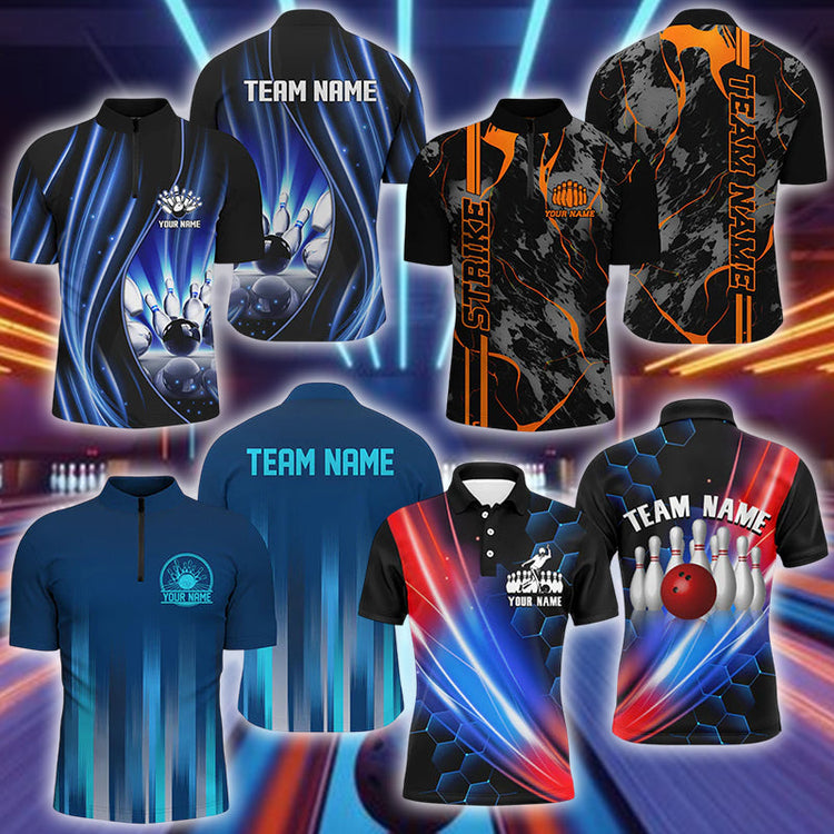 custom bowling jerseys