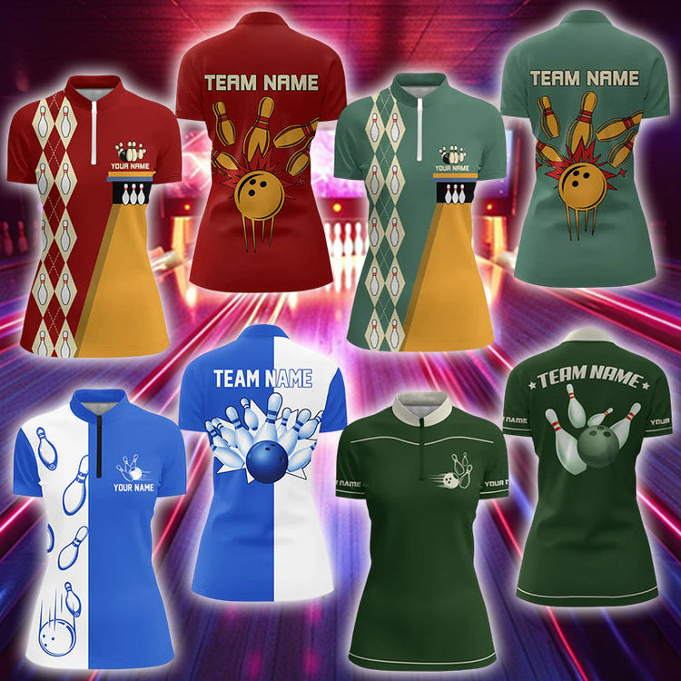 womens vintage bowling shirts