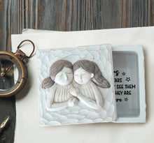 Load image into Gallery viewer, Sisters Keepsake Box Sisters Gifts from Sister, Sister Birthday Christmas Valentine gifts TNK6