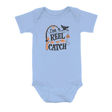 Load image into Gallery viewer, Cute Halloween Infant Fishing Shirt I'M Reel Catch Baby Onesie Newborn Outfits Bodysuit IPHW7136