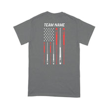 Load image into Gallery viewer, Patriotic American Flag Billiard T-Shirts Custom 8 Ball Pool Team Shirts For Players TDM3917