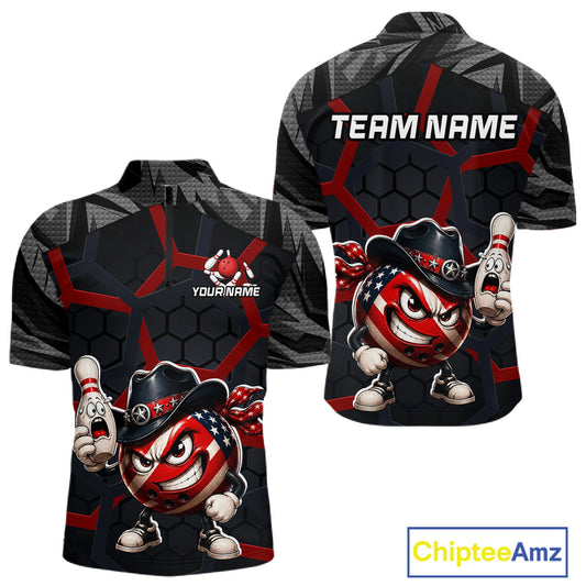Customizable sports jersey with a cartoon character and space for team name and personalization.