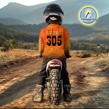 Load image into Gallery viewer, Wolf Custom Motocross Jersey Dirt Bike Shirt for Men Kid Women Moto Racing Shirt XM401