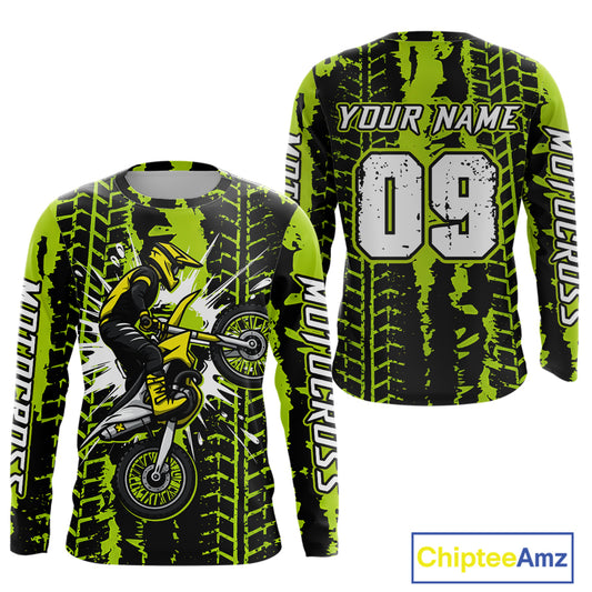 Custom Motocross Jersey for Kids Women Men Dirt Bike Shirts Motorcycle Riding Shirt XM497