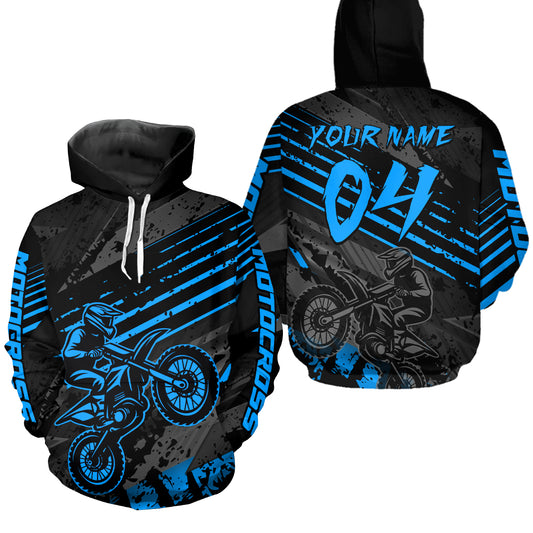 Custom Motocross Hoodie Men Women Dirt Bike Racing Hoodie Custom Riding Shirt MH444