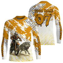 Load image into Gallery viewer, Wolf Motocross Racing Jersey Custom Dirt Bike Shirts for Men Kid Women Riding Jersey XM400
