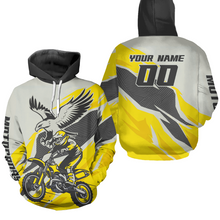 Load image into Gallery viewer, Custom Eagle Motocross Hoodie Men Women Adult Dirt Bike Hoodie Off road Racing Shirt MH435