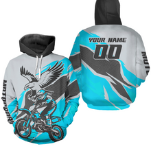 Load image into Gallery viewer, Custom Eagle Motocross Hoodie Men Women Adult Dirt Bike Hoodie Off road Racing Shirt MH435