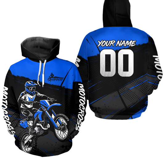 Custom Motocross Racing Hoodie for Men Women Adult Dirt Bike Hoodie Riding Shirt MH463