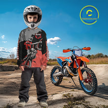 Load image into Gallery viewer, Red Custom Motocross Racing Jersey for Kid Men Women Dirt Bike Shirts Moto Shirt XM478