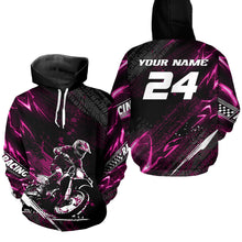 Load image into Gallery viewer, Customized Motocross Hoodie Dirt Bike Off Road Motocross Hoodie Shirt for Men Women HOT23
