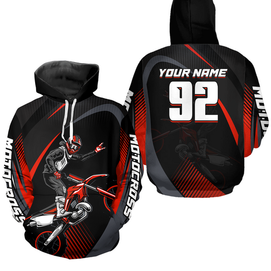 Custom Youth Motocross Hoodie Jersey Dirt Bike Racing Motorcycle Hoodie Shirt for Men Women HOT27