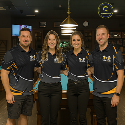 Custom Beer 8 Ball Billiard Shirt for Women Billiard Team Jersey Billiard League Billiard Uniform NNT187