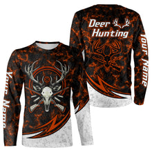 Load image into Gallery viewer, Personalized Deer Hunting Shirts Custom Camouflage Style Trendy Hunters Clothing For Men And Women | Orange YYD0057