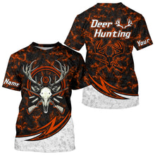 Load image into Gallery viewer, Personalized Deer Hunting Shirts Custom Camouflage Style Trendy Hunters Clothing For Men And Women | Orange YYD0057