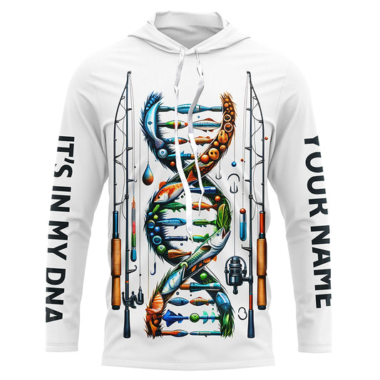 Fishing - It's in my DNA - UV protection fishing shirt for fisherman A64
