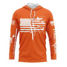 Load image into Gallery viewer, American Flag UV Protection Fishing Hunting Shirt For Fisherman Hunter A44