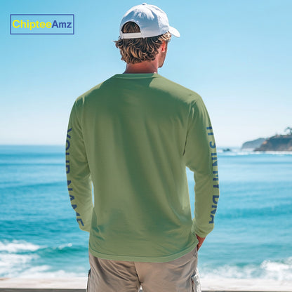 Fishing - It's in my DNA - UV protection fishing shirt for fisherman A72