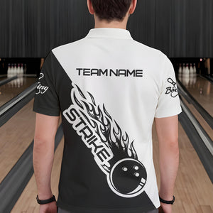 Custom Bowling Shirts For Men And Women, Bowling Team Shirts Bowling Strike IPHW3788