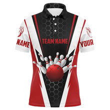 Load image into Gallery viewer, Bowling Shirts For Men Custom Name And Team Name Strike Bowling Ball And Pins, Team Bowling Shirts IPHW4968