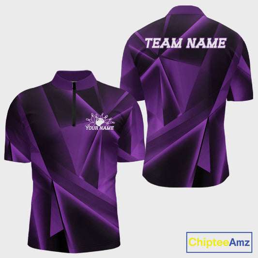 Purple sports jersey with 'Your Name' and 'Team Name' text on a white background