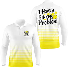 Load image into Gallery viewer, Funny Pickleball Shirts Sayings "I Have Dinking Problem" Pickleball Outfits For Players IPHW6922