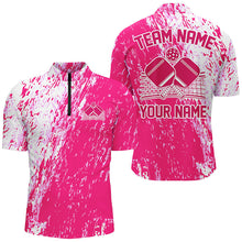 Load image into Gallery viewer, Custom Pink Pickleball Team Shirts Uniform, Men'S Pickleball Outfit Pickleball Apparel IPHW7448