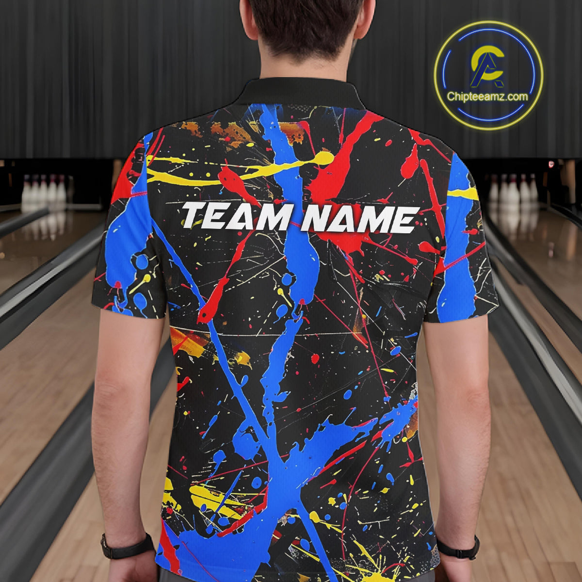Personalized Colorful Bowling Shirts For Men And Women, Custom Name Bowling Team Jerseys IPHW6181